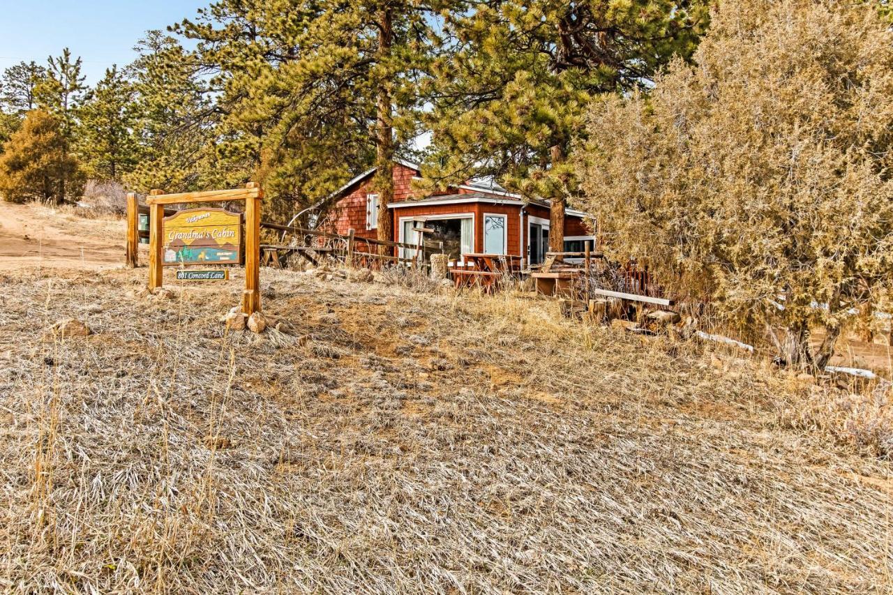 Grandma'S Cabin Estes Park Esterno foto